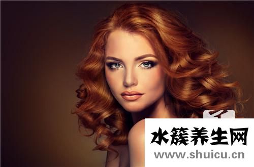 古铜色头发