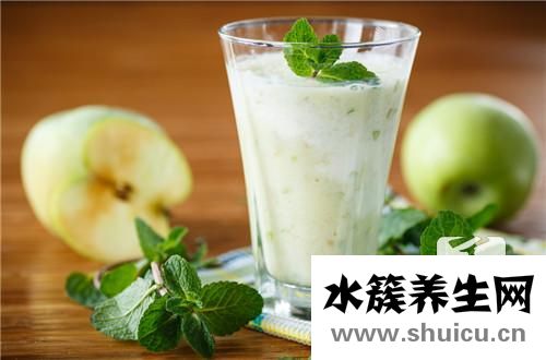 苹果牛奶能一起榨汁吗？