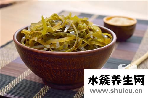 女人常吃海带效果