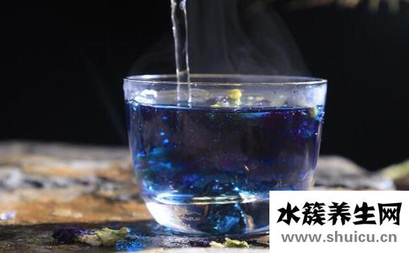 蓝蝴蝶花泡水喝的功效
