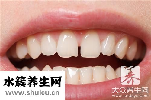 牙缺了一块办