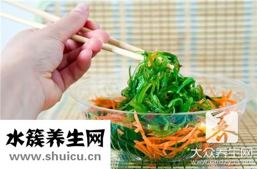 凉拌茼蒿法