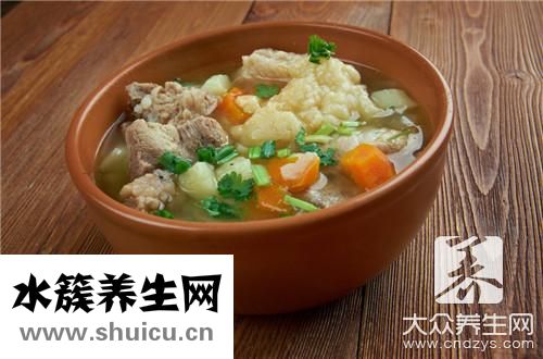 黄瓜肉片汤