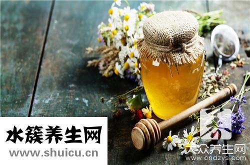 蜂蜜水上火吗
