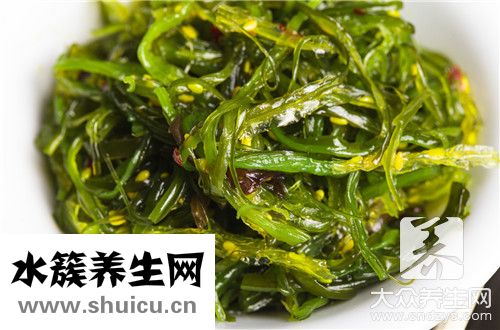 海带炒好