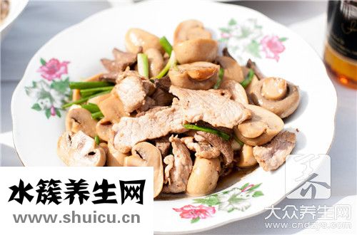 口菇炒肉