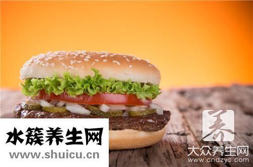 汉堡里白色酱是