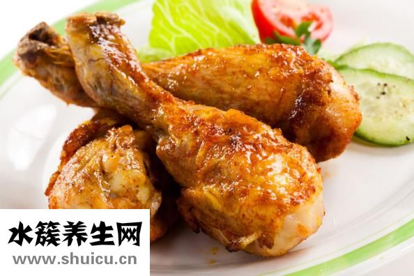 一个鸡腿的热量