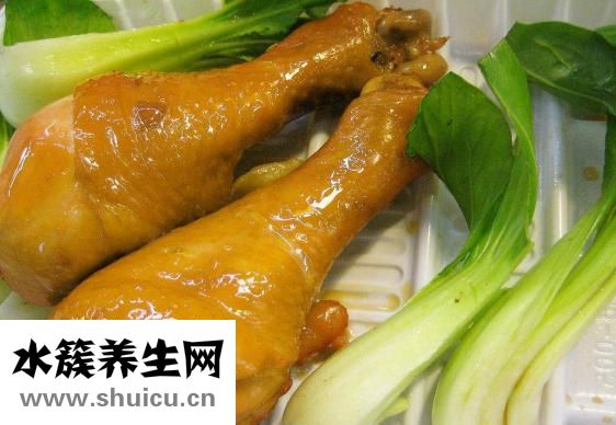 一个鸡腿的热量