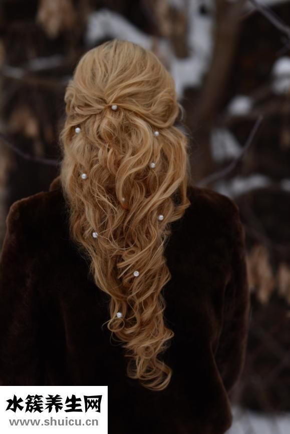 头发软化前后效果图