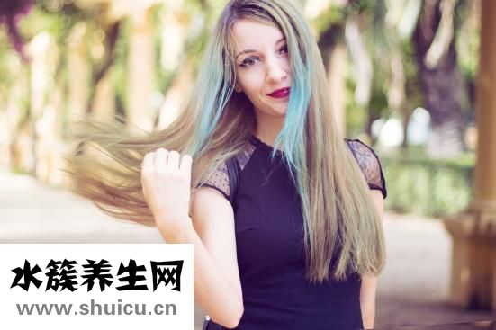 头发软化前后效果图