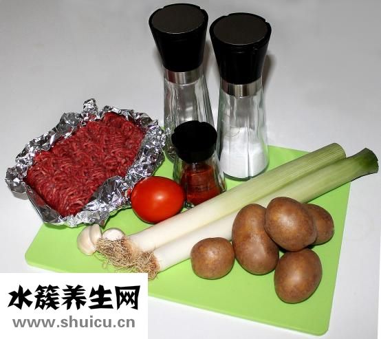土豆豆角炖肉