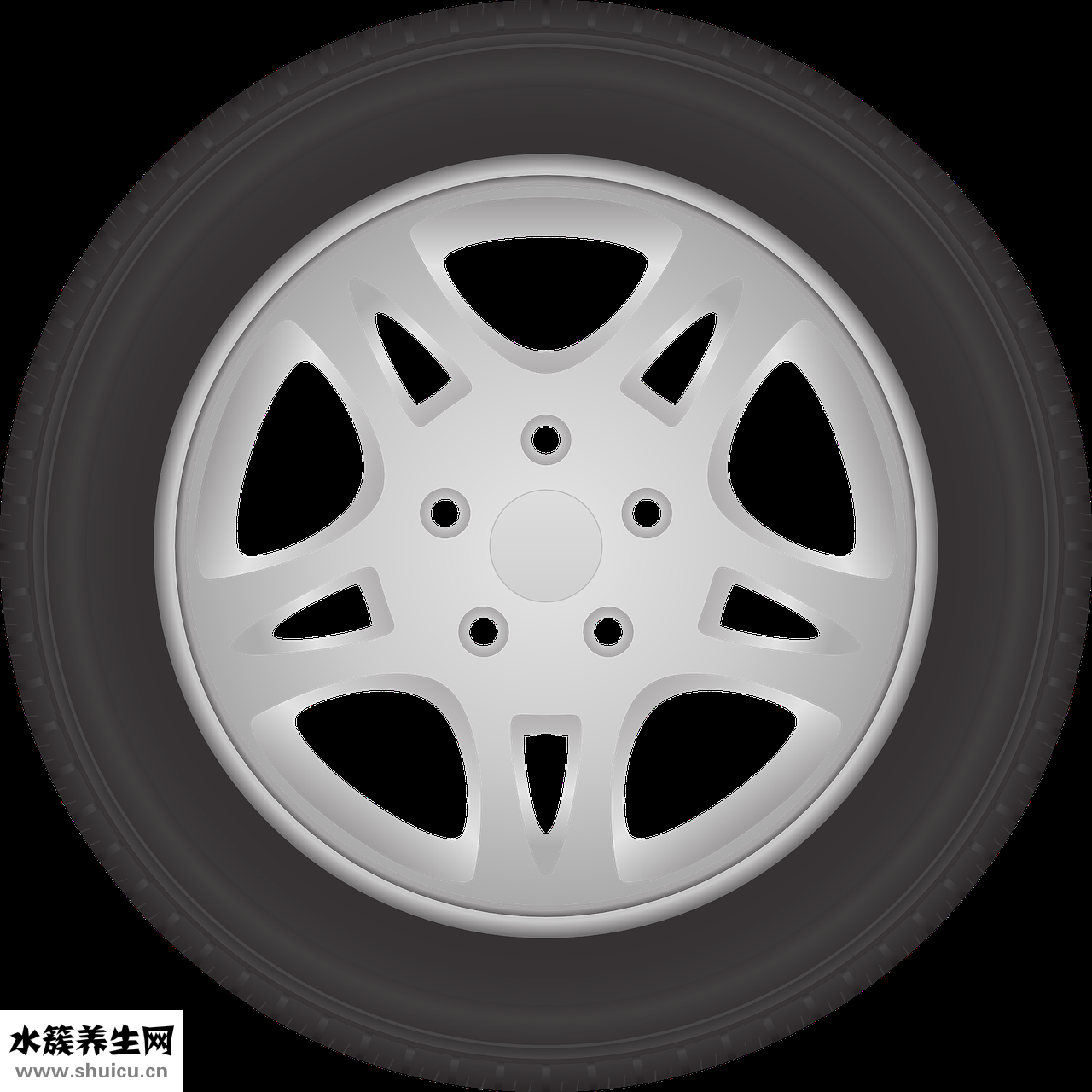 轮胎怎么会扎钉子
