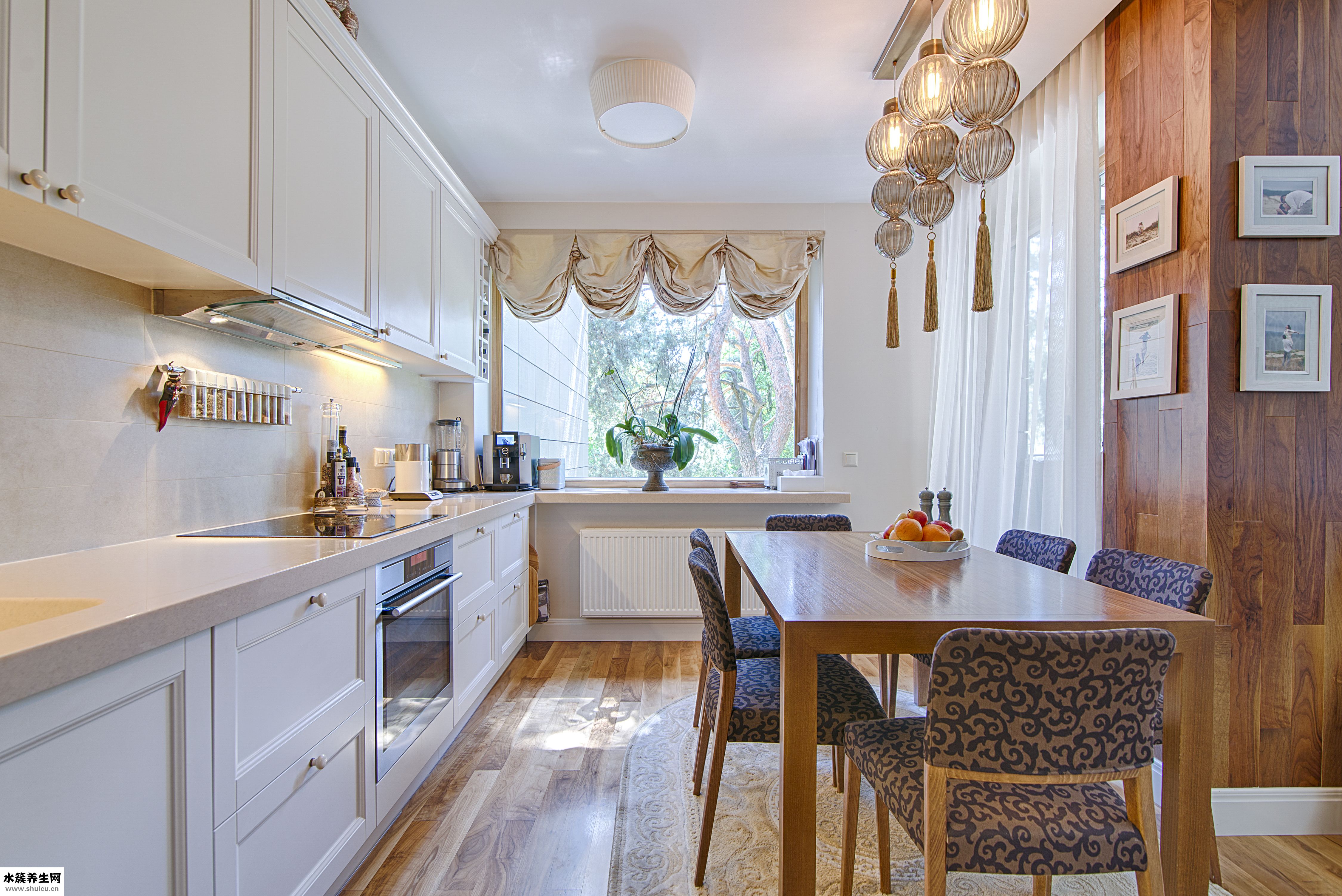 厨房的门怎么装