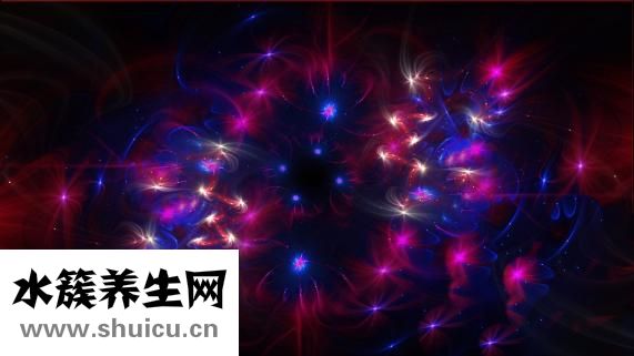 紫色画在身体上的运用紫色可以让人看起来更自信拥有好人缘