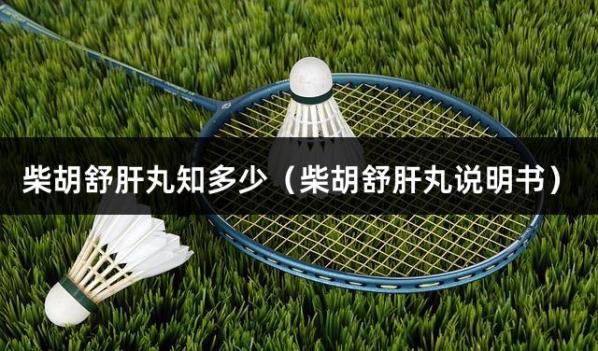 柴胡舒肝丸知多少（柴胡舒肝丸说明书）