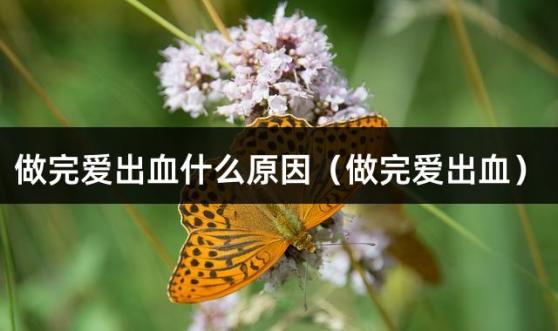 做完爱出血什么原因（做完爱出血）
