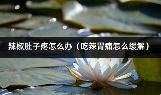 辣椒肚子疼怎么办（吃辣胃痛怎么缓解）