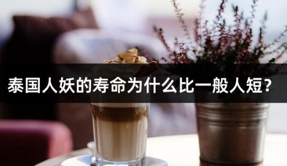 泰国人妖的寿命为什么比一般人短？