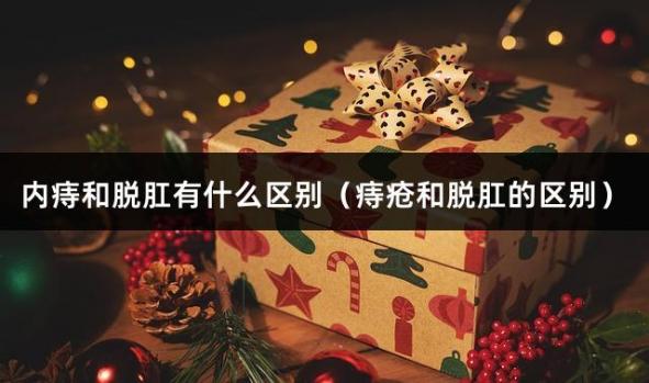 内痔和脱肛有什么区别（痔疮和脱肛的区别）