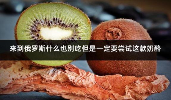 来到俄罗斯什么也别吃但是一定要尝试这款奶酪