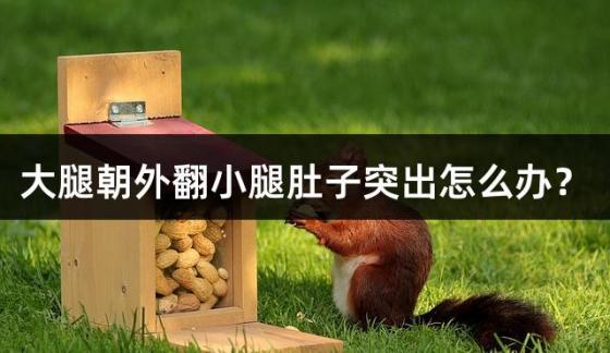 大腿朝外翻小腿肚子突出怎么办？