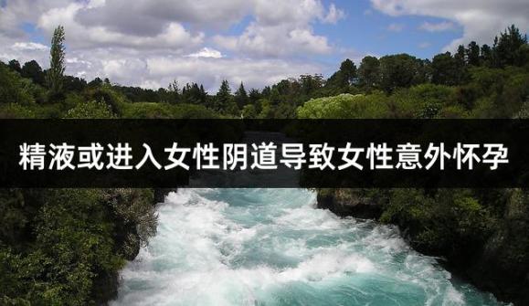 精液或进入女性阴道导致女性意外怀孕