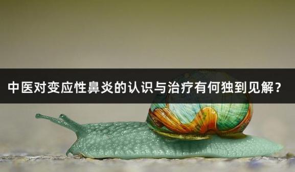 中医对变应性鼻炎的认识与治疗有何独到见解？