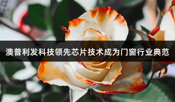 澳普利发科技领先芯片技术成为门窗行业典范