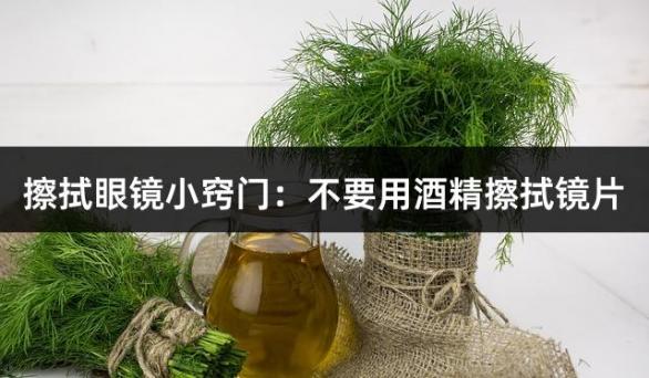 擦拭眼镜小窍门：不要用酒精擦拭镜片