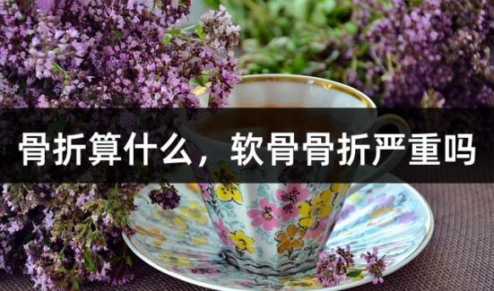 骨折算什么，软骨骨折严重吗