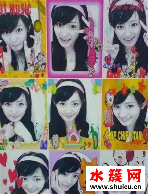 杨幂大头贴旧照曝光 整容没整容你们心里没点数?