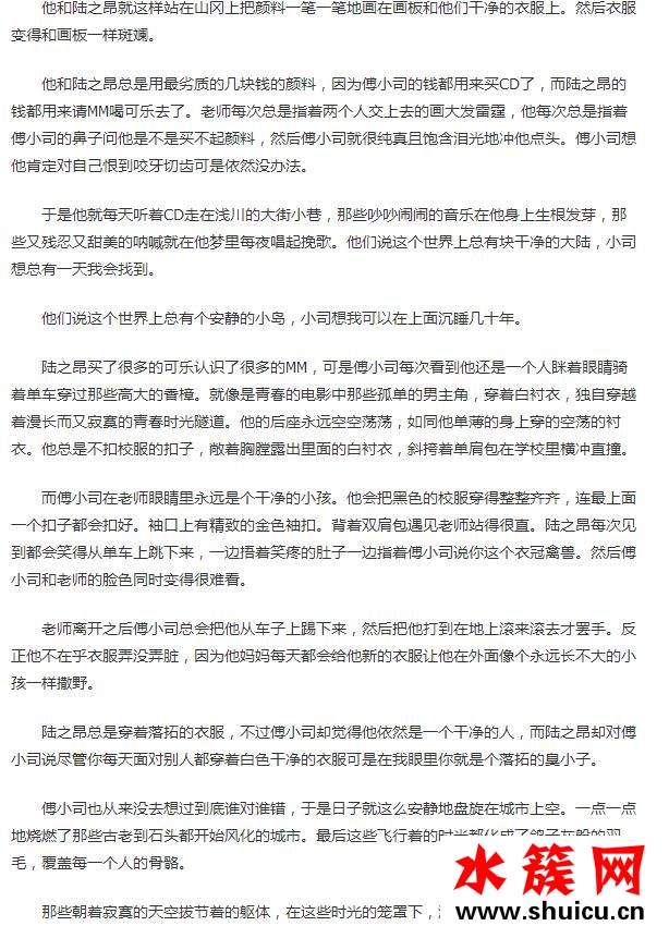 夏至未至小说详细内容简介