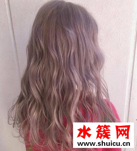 长卷发染什么颜色好看