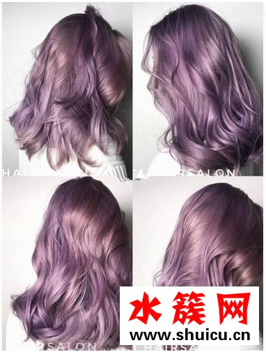 长卷发染什么颜色好看