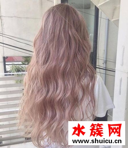 长卷发染什么颜色好看