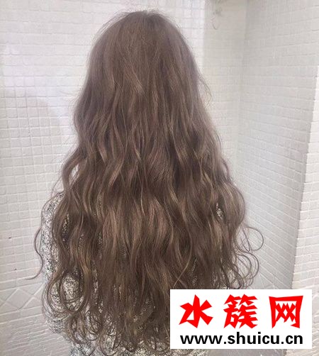 长卷发染什么颜色好看