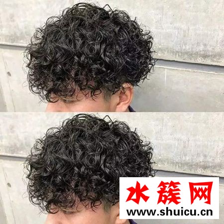 男生烫头发大卷和小卷哪个更好看