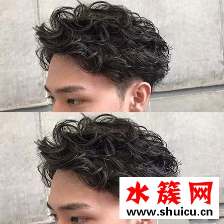 男生烫头发大卷和小卷哪个更好看