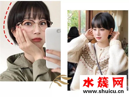 2019秋冬最流行的短发发型图片