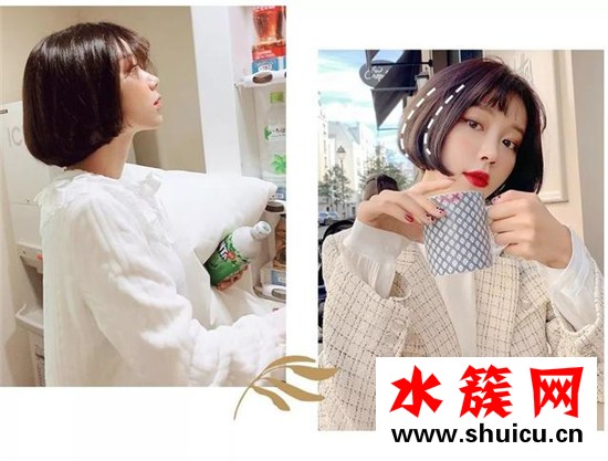 2019秋冬最流行的短发发型图片