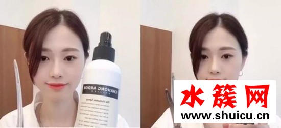 刘海长了怎么吹露额头
