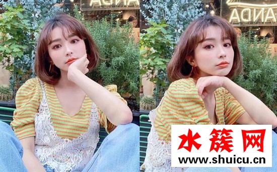适合大脸的短发发型