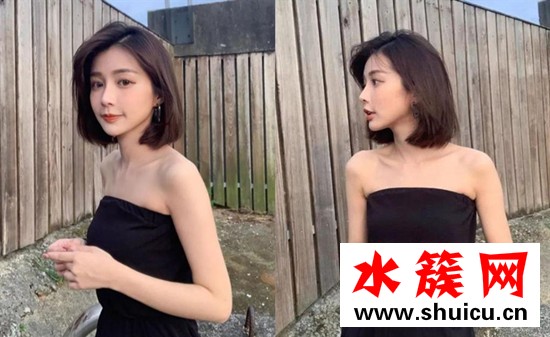 适合大脸的短发发型