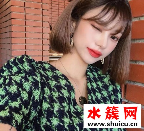 适合大脸的短发发型