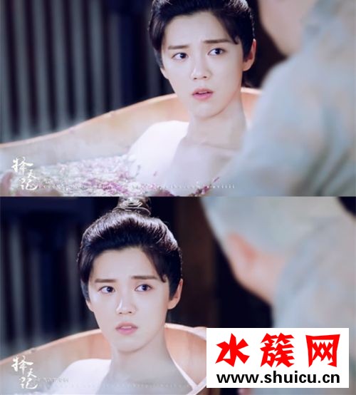 鹿晗涂口红了吗