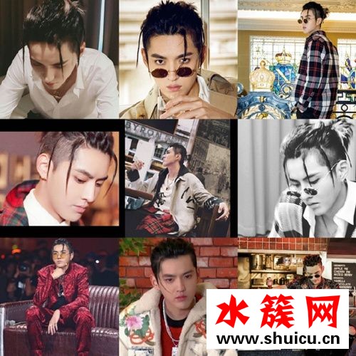 吴亦凡造型像光头强