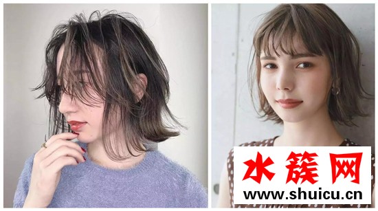 2019流行层次短发发型图片女