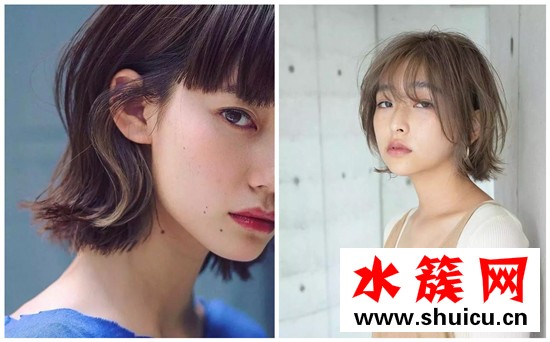 2019流行层次短发发型图片女