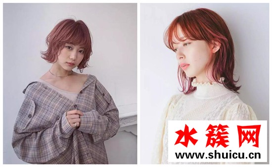 2019流行层次短发发型图片女